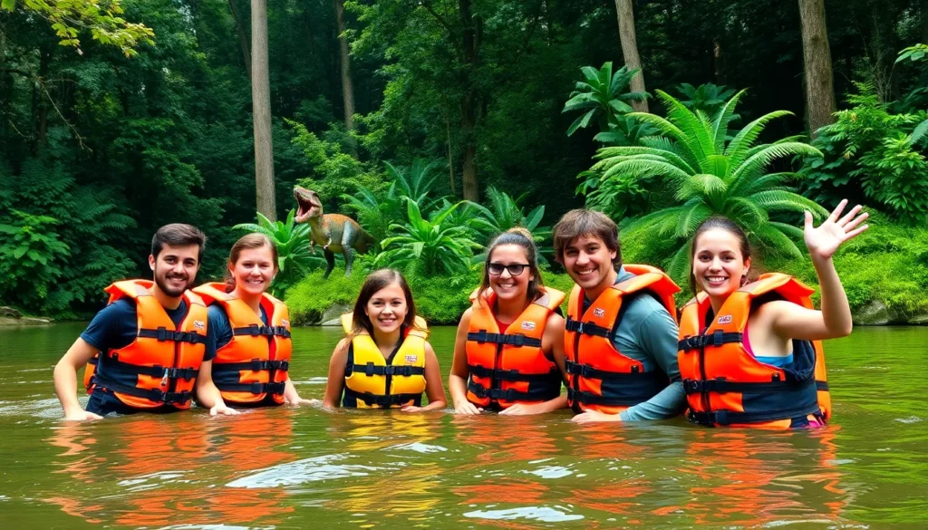 jurassic river adventure