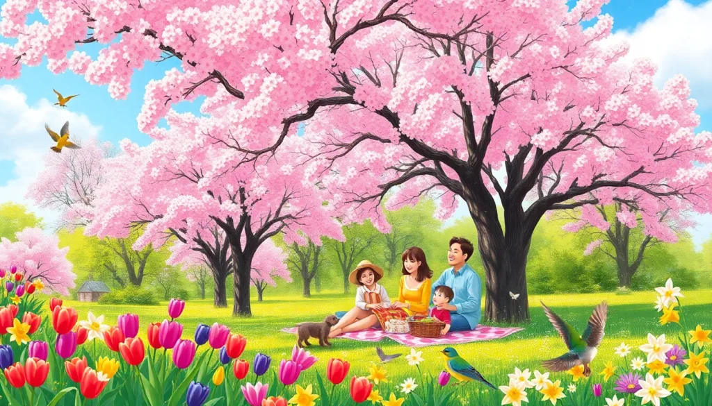 nature spring season